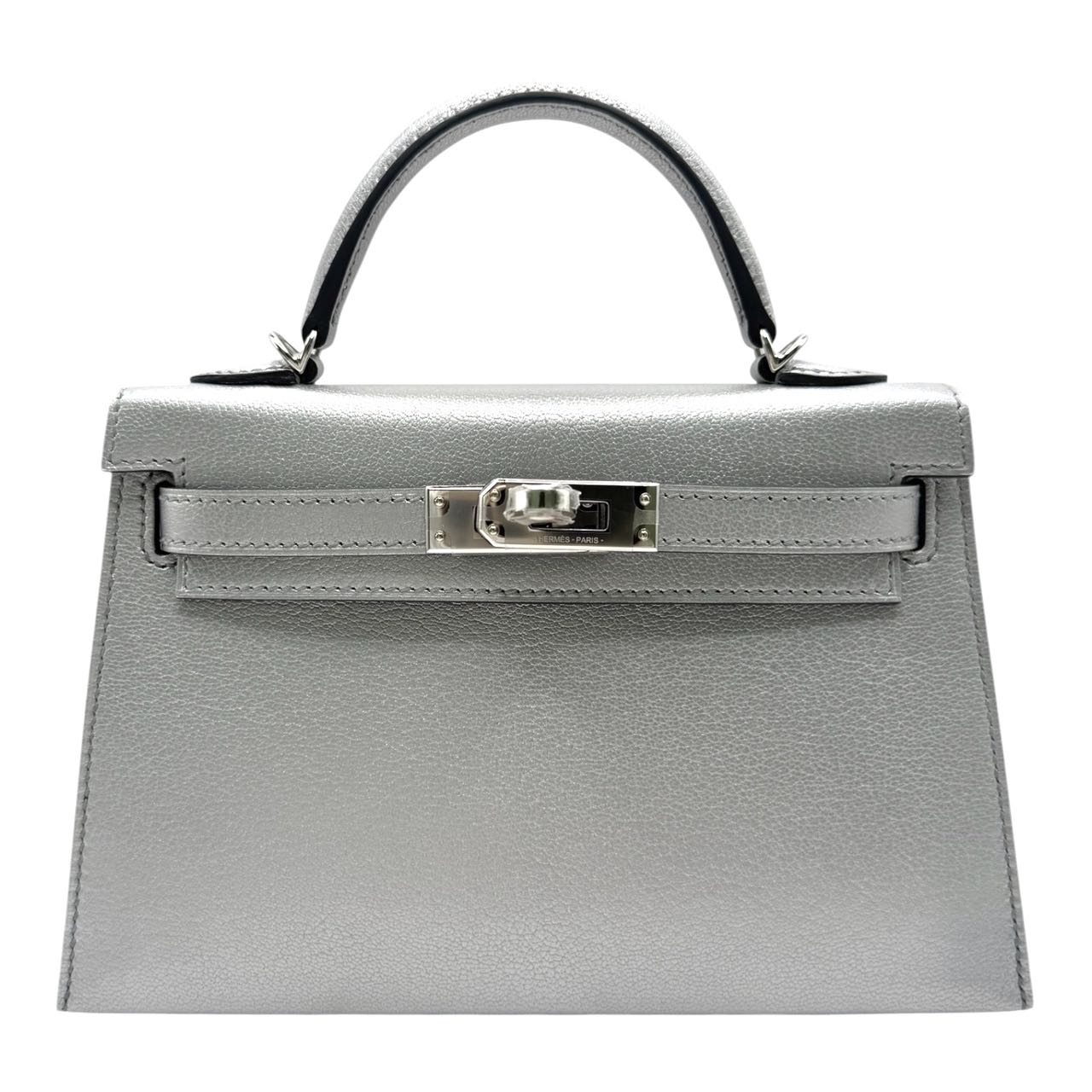 エルメス バッグ エルメス HERMES ボリード1923 ミニ W刻印 ブルーサンジバル/SV金具